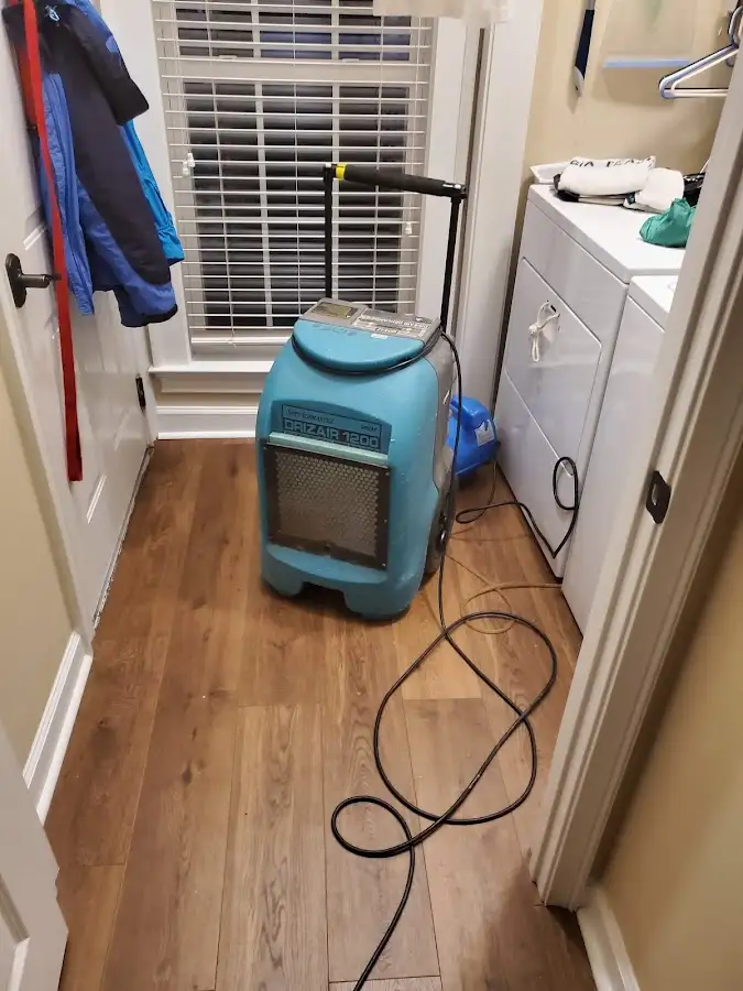 Commercial dehumidifier deployed for Crawl Space Restoration in Durham